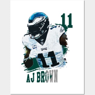 AJ brown || 11 Posters and Art